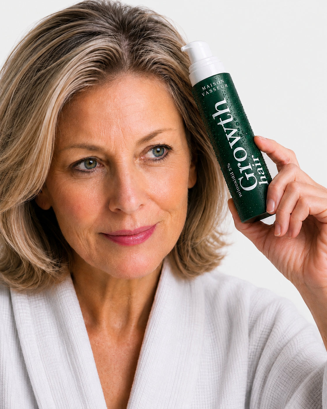 Real results: 85% reported less shedding, 77% felt thicker hair, 90% would recommend, 4.8 out of 5 average rating