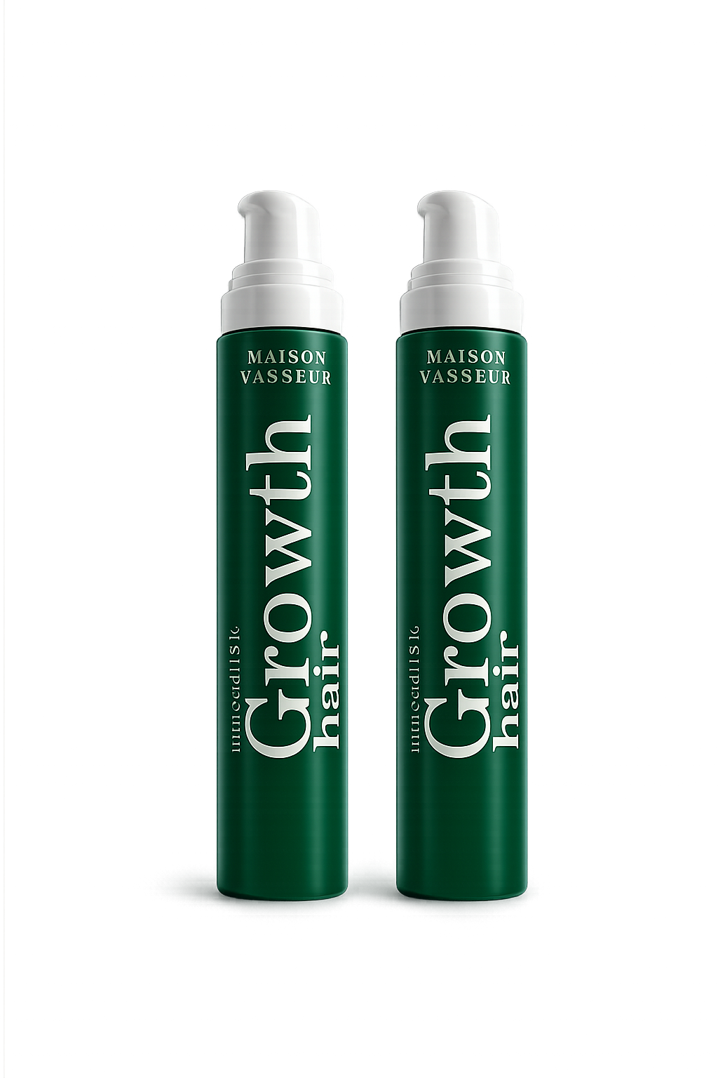 2 bottles of Maison Vasseur Growth Hair serum
